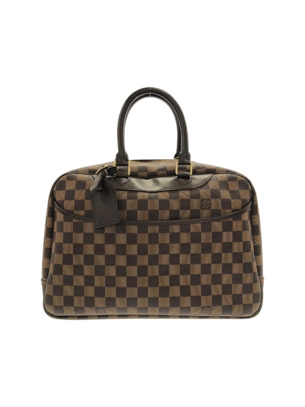 Louis Vuitton Damier Bowling Vanity Bag